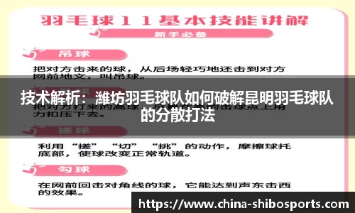 技术解析:潍坊羽毛球队如何破解昆明羽毛球队的分散打法